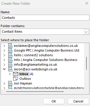 Contacts Folder