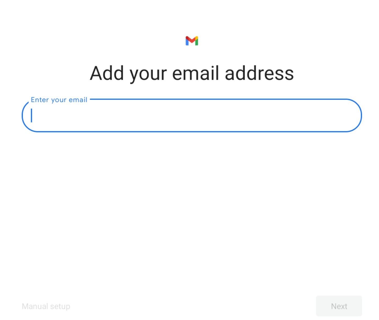 Enter email